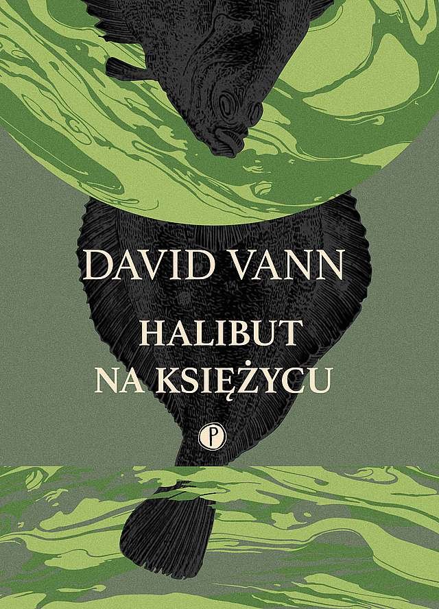 Okładka książki "Halibut na księżycu" Davida Vanna.